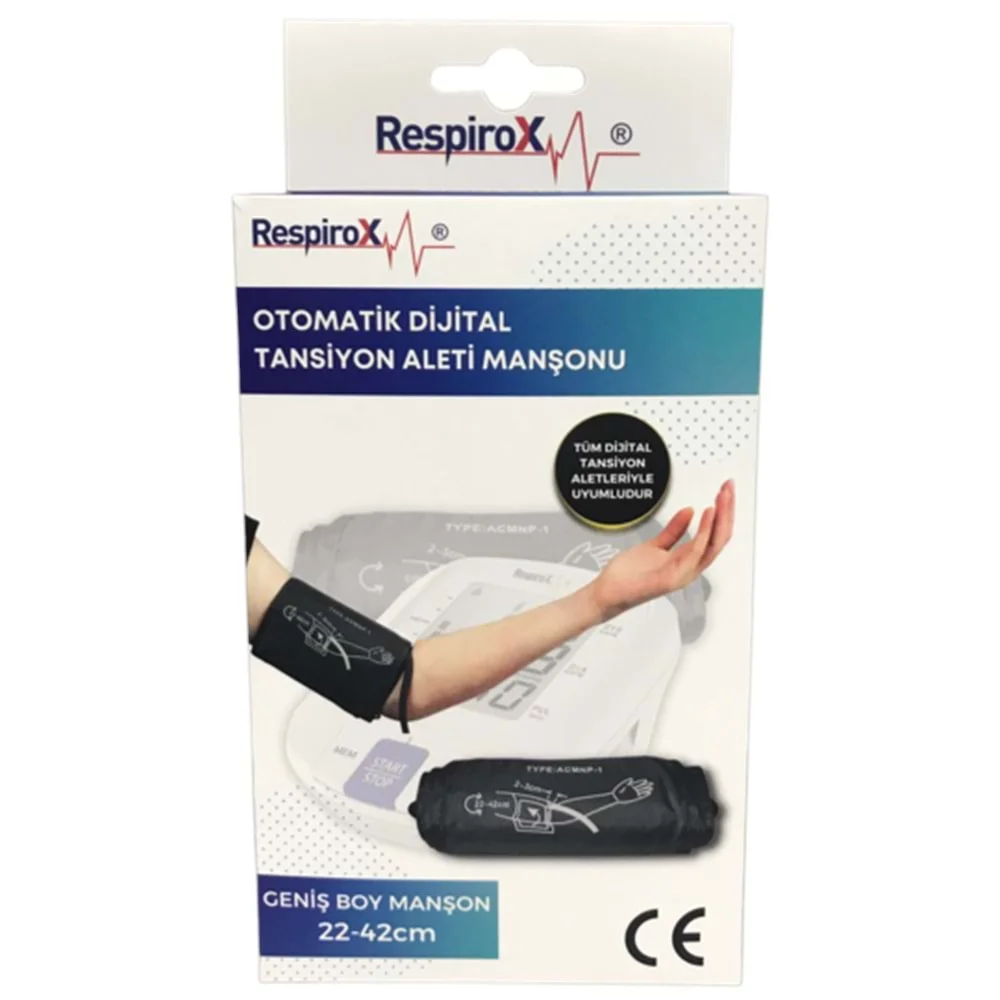 AXD-909 RESPİROX 22-42 CM KUTULU KOLDAN TANSİYON ALETİ MANŞONU görsel 3