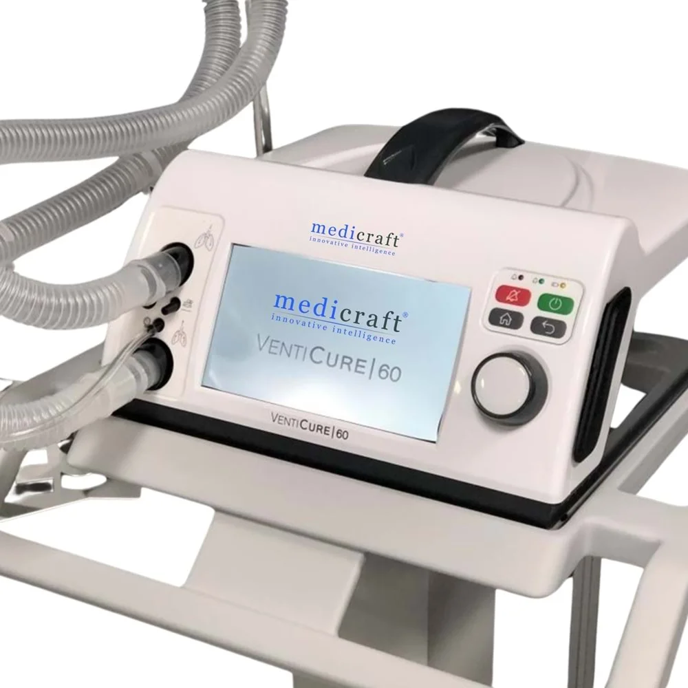 MEDİCRAFT VENTICURE 60 EV TİPİ VENTİLATÖR CİHAZI görsel 2