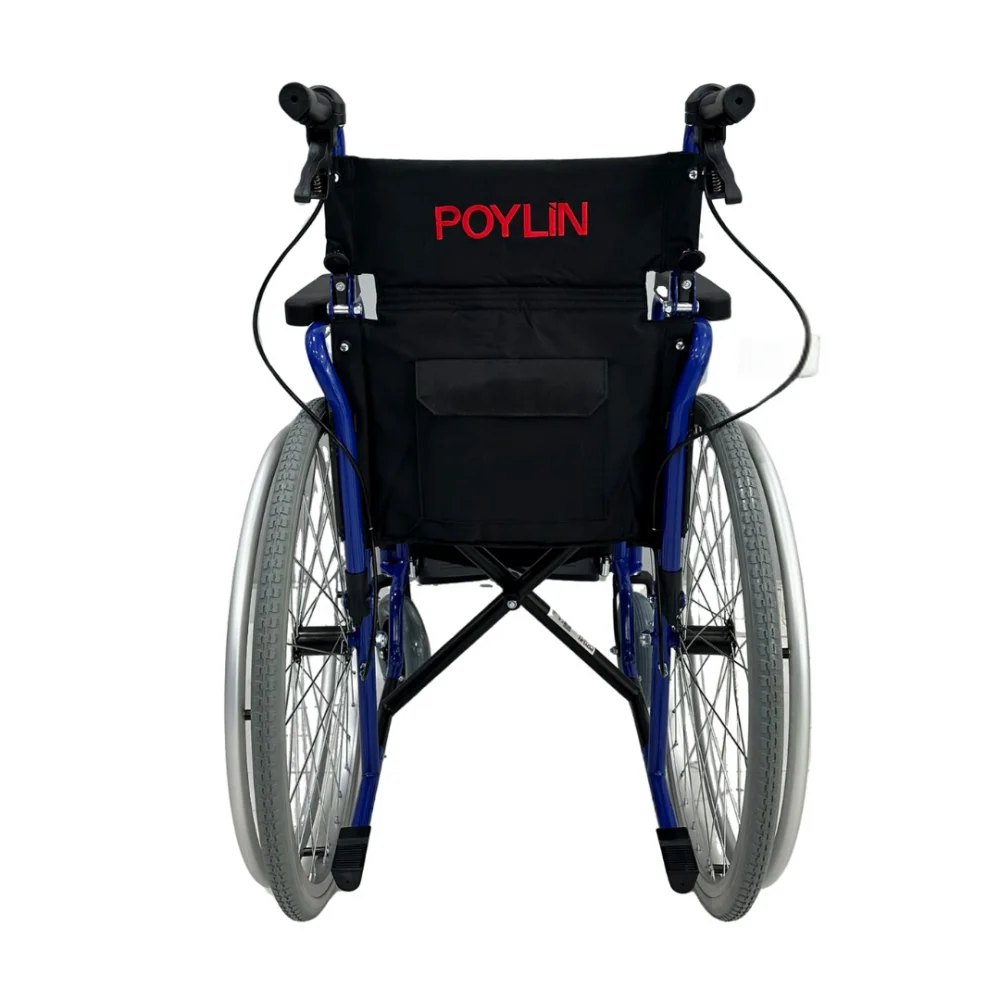 Poylin P110 Özellikli Standart Manuel Tekerlekli Sandalye görsel 5