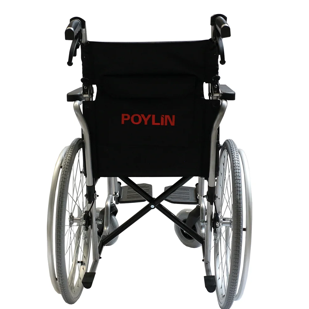 Poylin P120 45 cm Manuel Tekerlekli Sandalye görsel 3