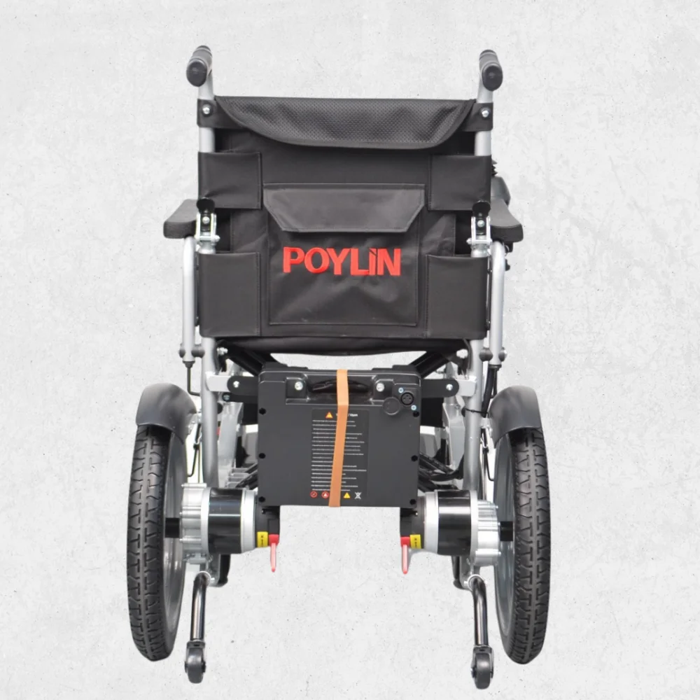 Poylin P200E Katlanabilir Akülü Tekerlekli Sandalye görsel 5