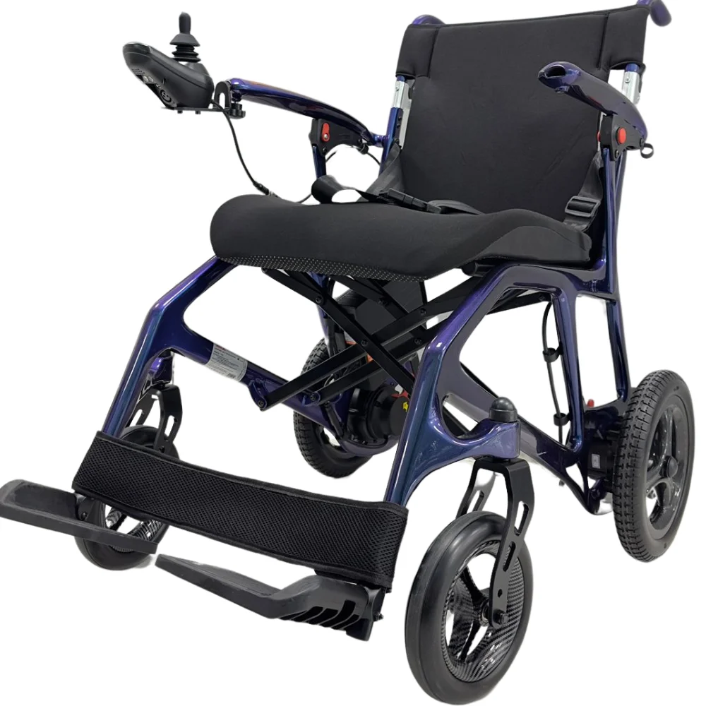 Poylin P215 Karbon Fiber Akülü Tekerlekli Sandalye görsel 3