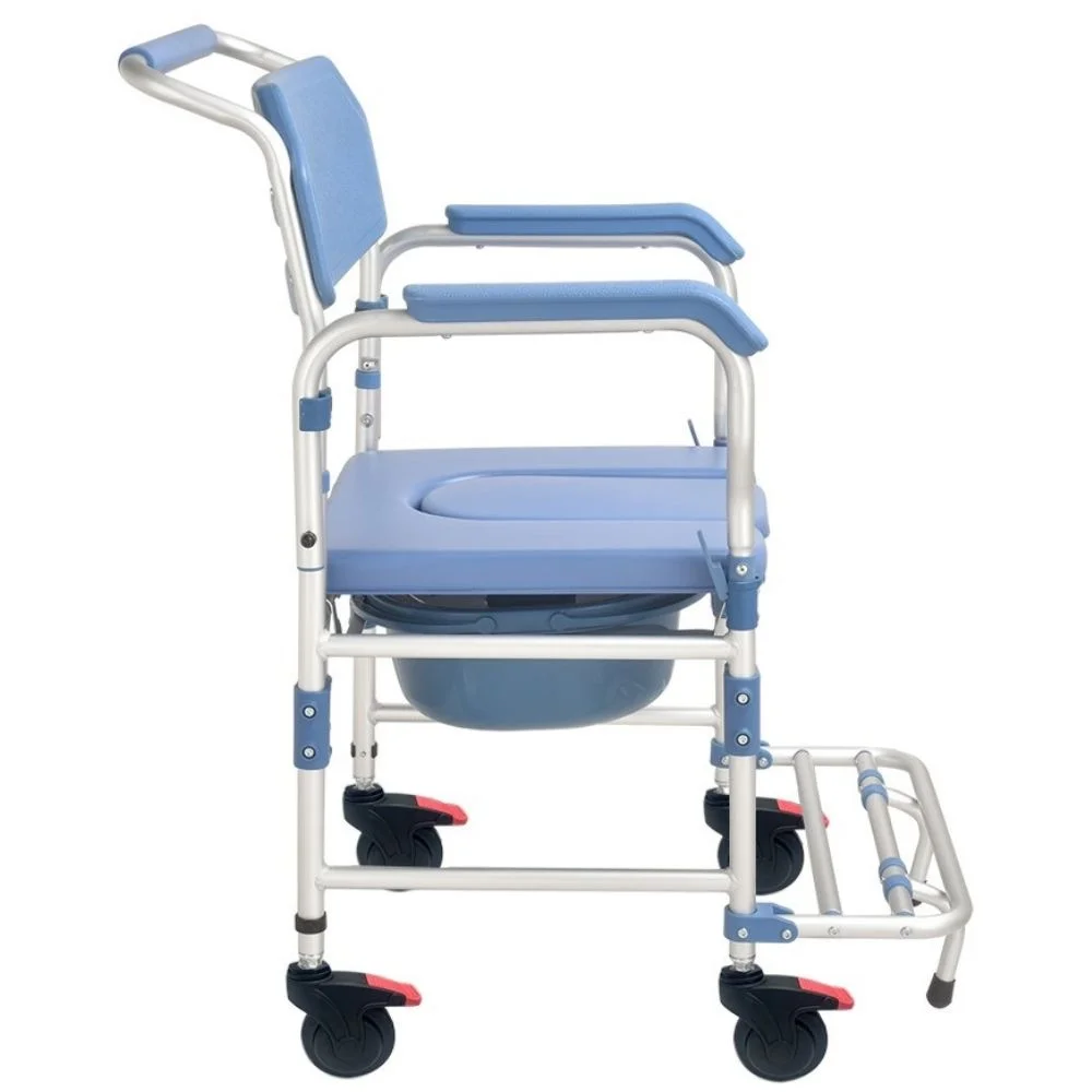 Poylin P610 Alüminyum Banyo Tuvalet Sandalyesi görsel 2