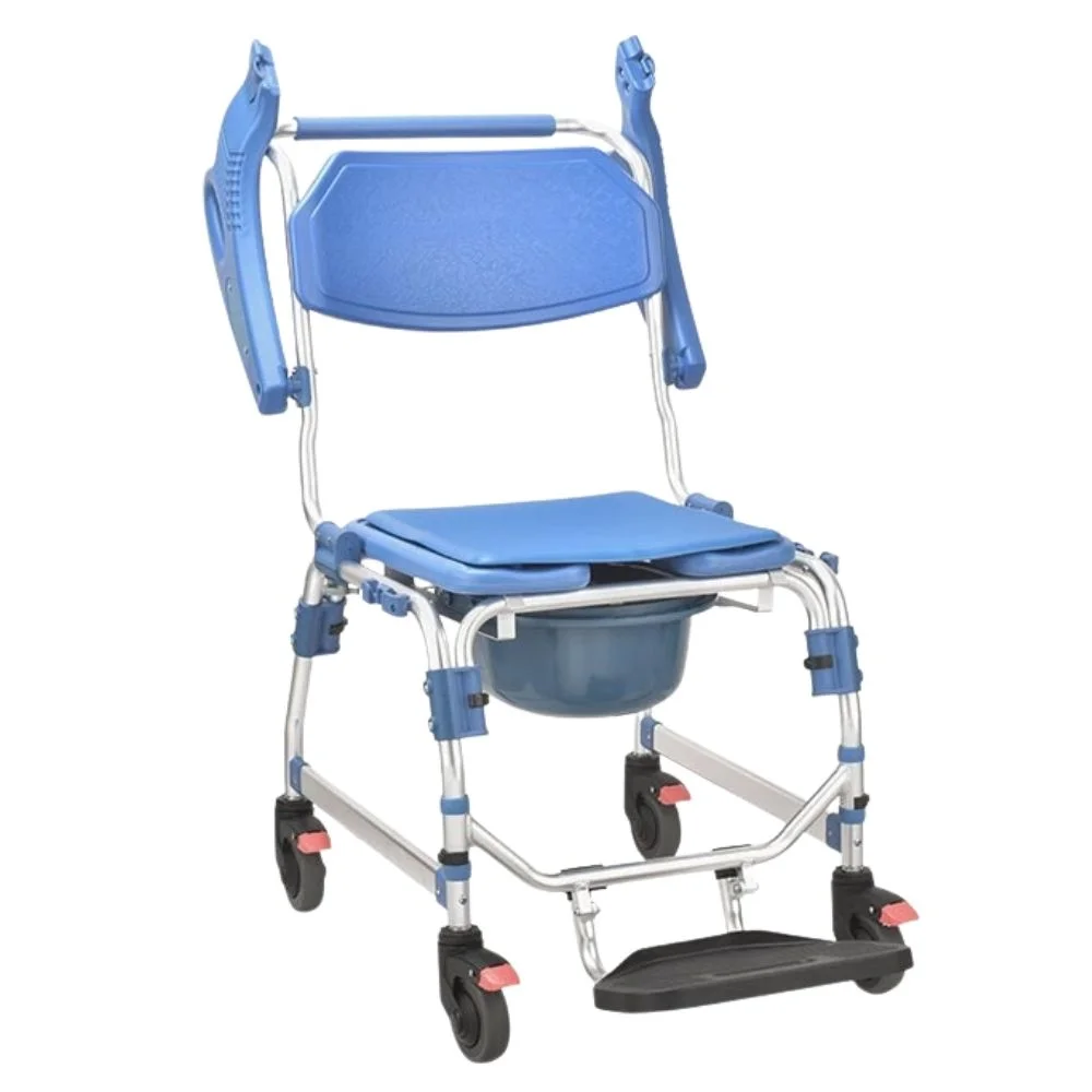 Poylin P612 Alüminyum Banyo Tuvalet Sandalyesi görsel 3