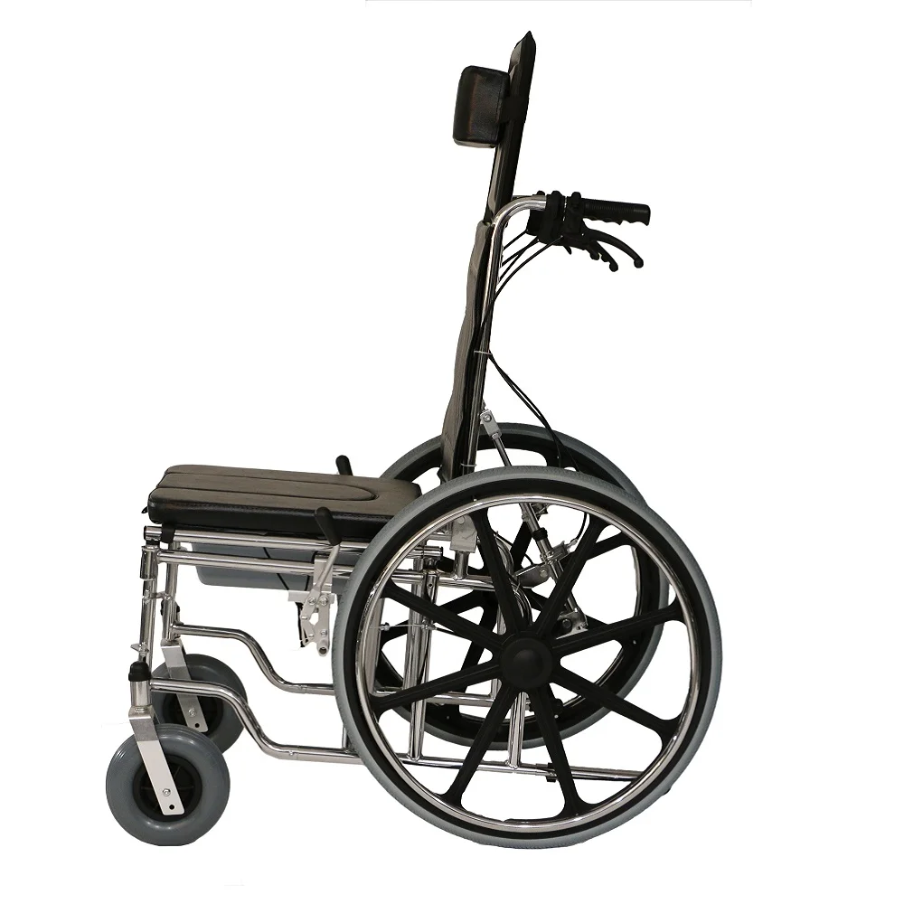 Poylin P615 Banyo Tuvalet Tekerlekli Sandalye görsel 3
