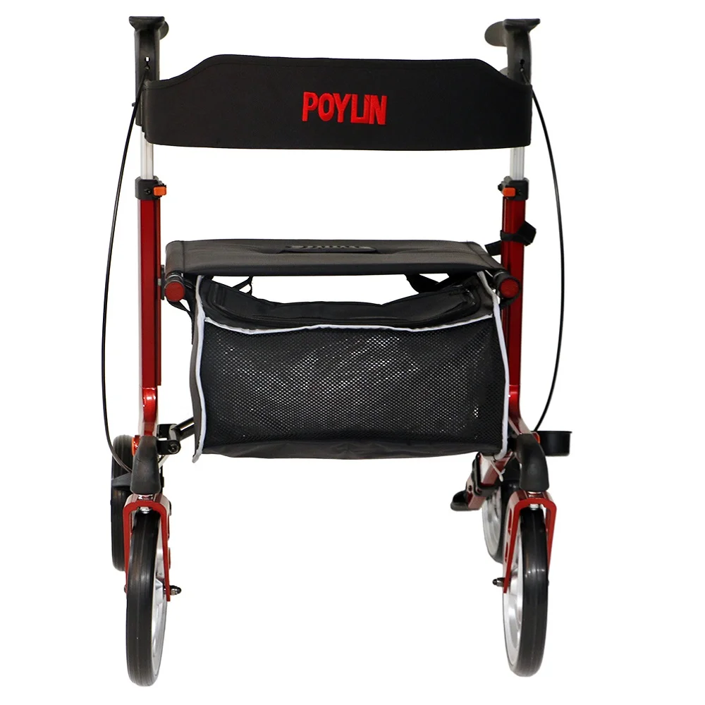 Poylin P888 Ultra Lüks Rolatör Kırmızı görsel 3