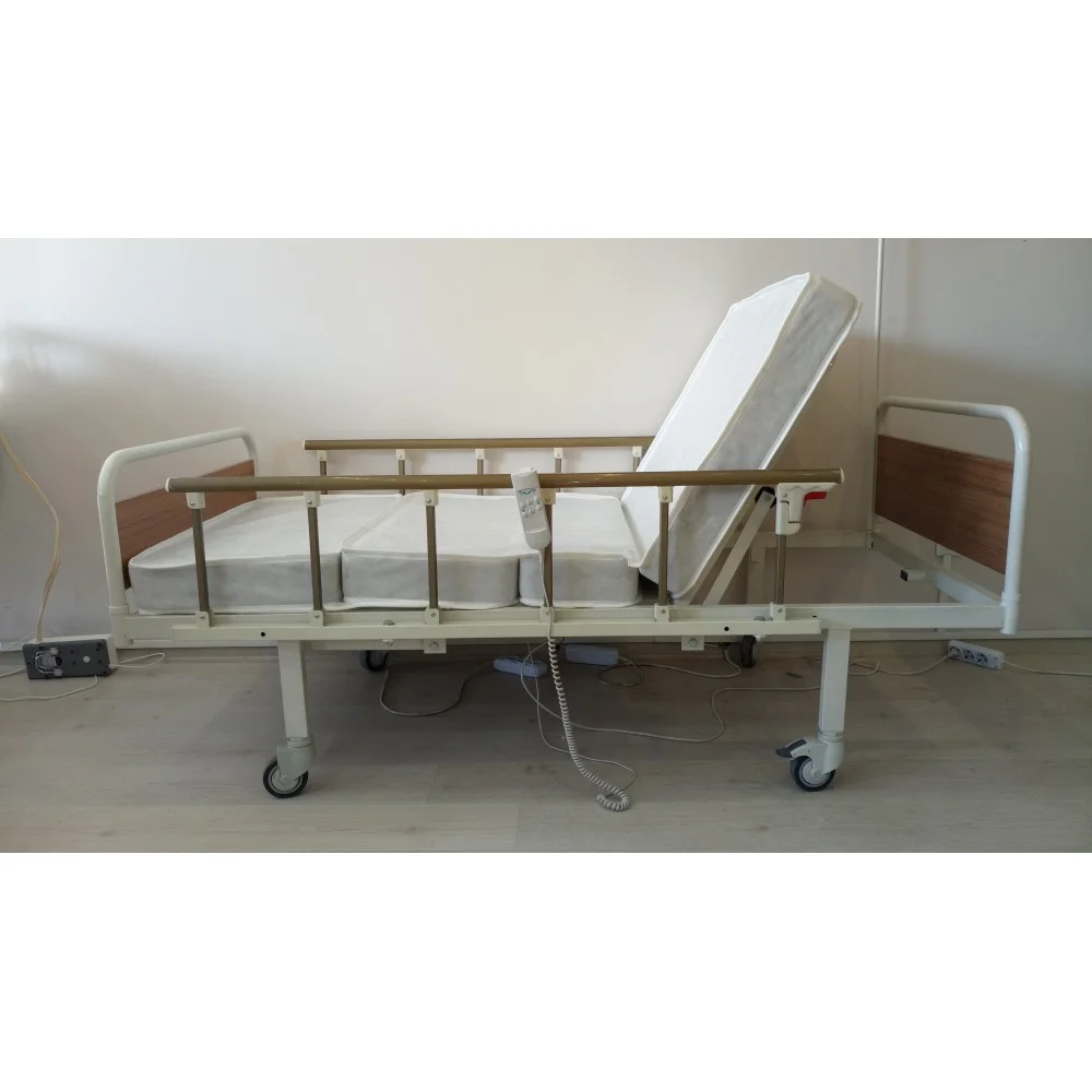 PY159 2 Motorlu MDF Tabanca Hasta Karyolası + 4 Parçalı Yatak görsel 4