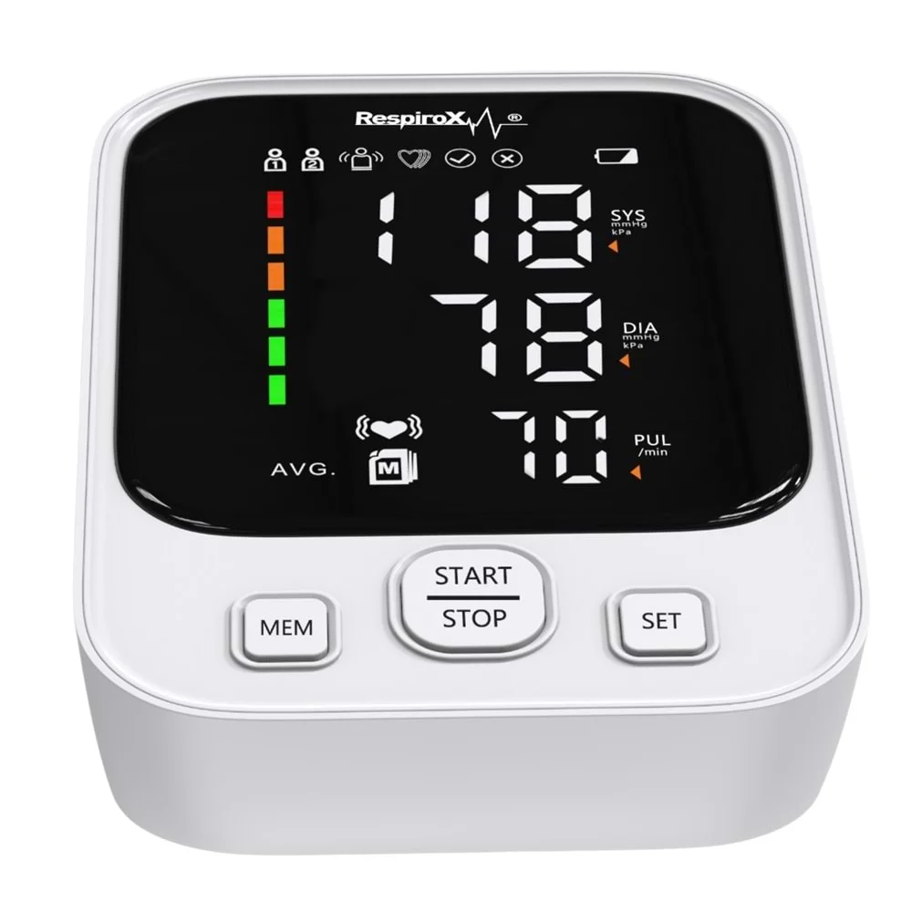 RESPİROX AXD-809 DİJİTAL LED EKRAN KOLDAN ADAPTÖRLÜ TANSİYON ALETİ görsel 3