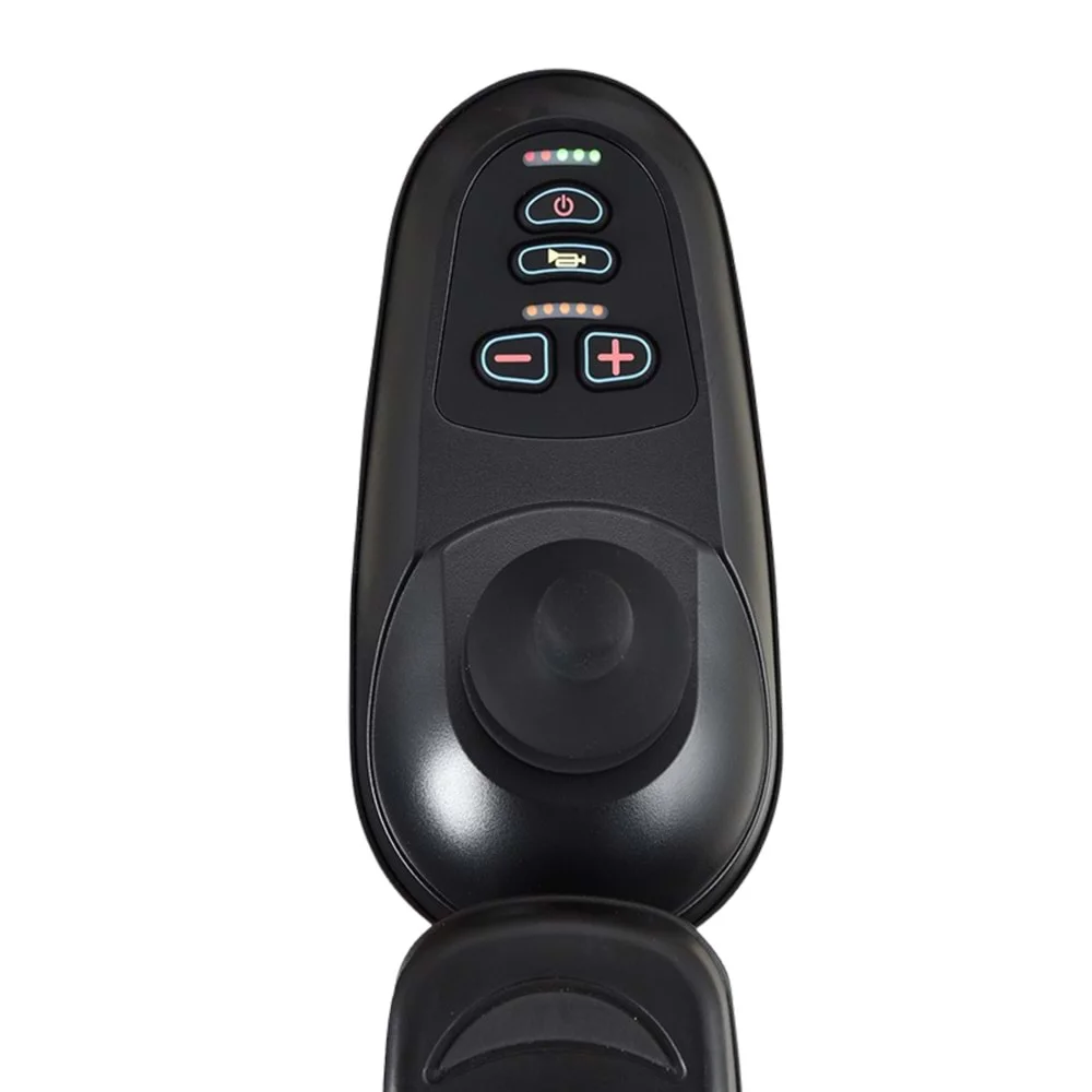 RESPİROX BC-EA8009 ARKADAN İTİŞLİ AKÜLÜ TEKERLEKLİ SANDALYE-TURUNCU görsel 8