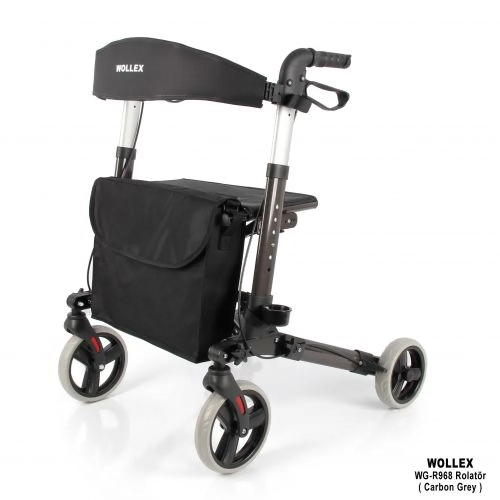 WOLLEX WG-R968 Alüminyum Tekerlekli Rolatör görsel 3