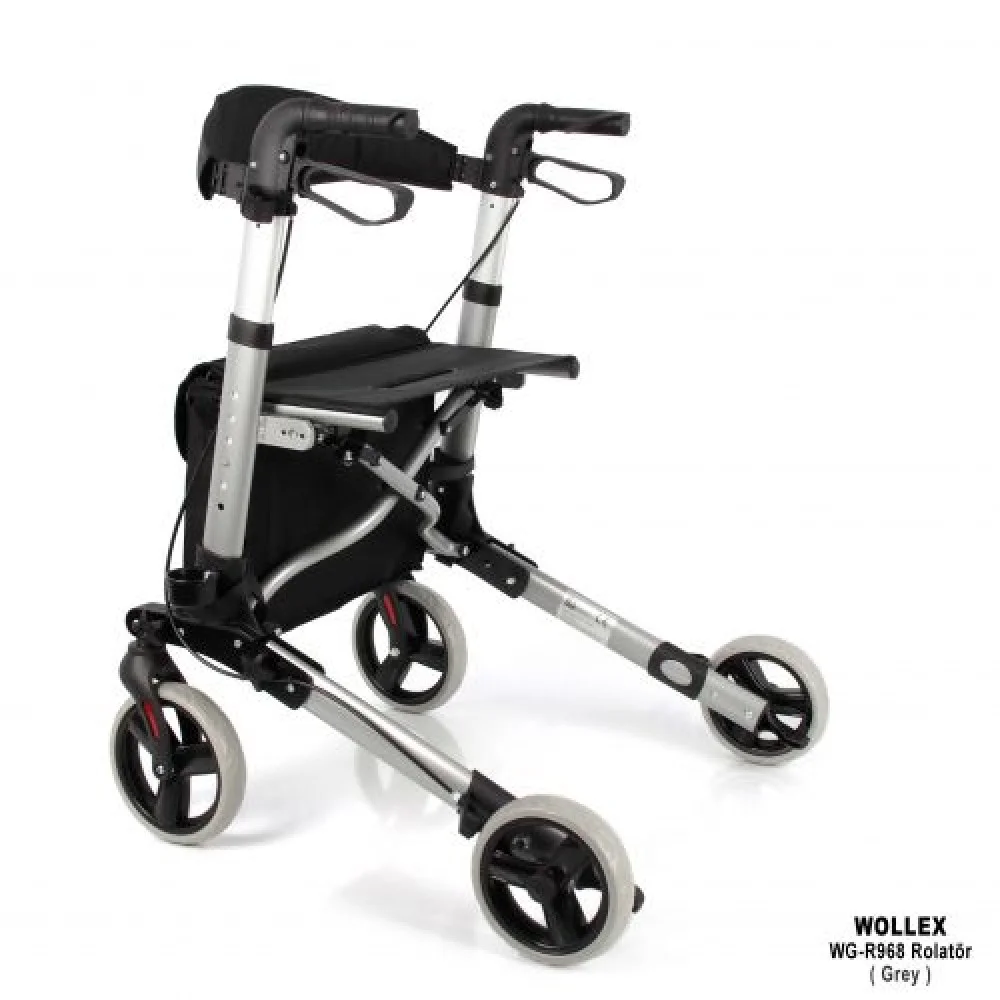 WOLLEX WG-R968 Alüminyum Tekerlekli Rolatör görsel 5